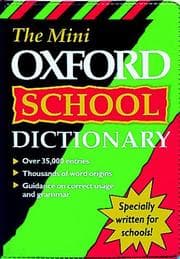 Tapa de Mini Oxford School Dictionary