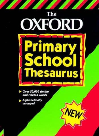 Tapa de The Oxford Primary School Thesaurus