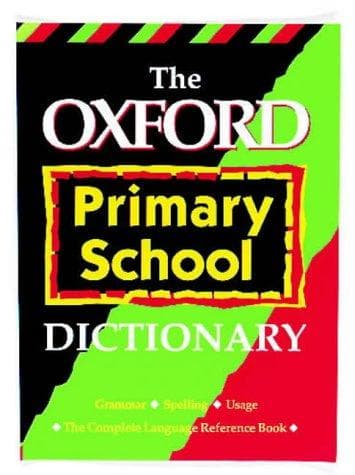 Tapa de The Oxford primary school dictionary