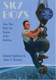 Tapa de Sky boys : how they built the Empire State Building