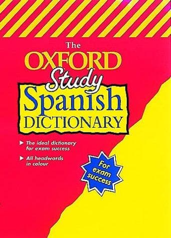 Tapa de The Oxford Study Spanish Dictionary (Bilingual Dictionary)