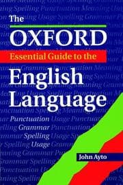 Tapa de The Oxford Essential Guide to the English Language (English)
