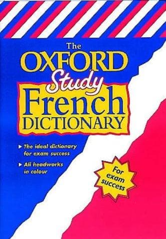 Tapa de The Oxford study French dictionary