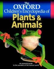 Tapa de Oxford Children's Encyclopedia of Plants and Animals