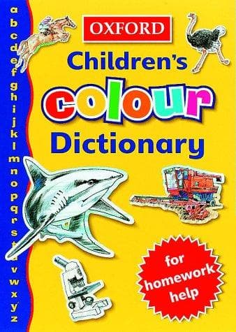 Tapa de Oxford Children's Colour Dictionary