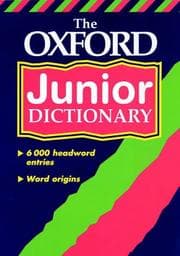 Tapa de Oxford Junior Dictionary