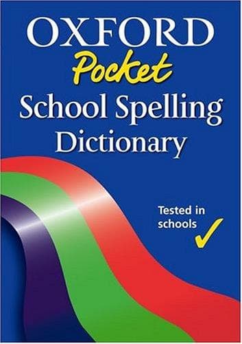 Tapa de Oxford Pocket Spelling Dictionary
