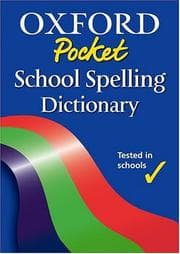 Tapa de Oxford Pocket Spelling Dictionary