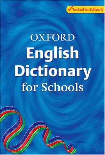 Tapa de Oxford English Dictionary for Schools (Dictionary)