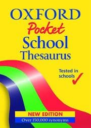 Tapa de Oxford Pocket School Thesaurus