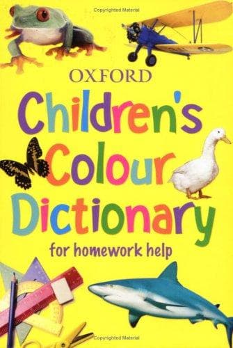 Tapa de Children's Colour Dictionary