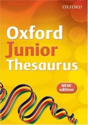 Tapa de Oxford Junior Thesaurus