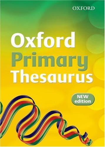 Tapa de Oxford Primary Thesaurus