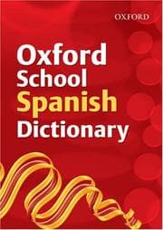 Tapa de Oxford School Spanish Dictionary (2007 Edition)