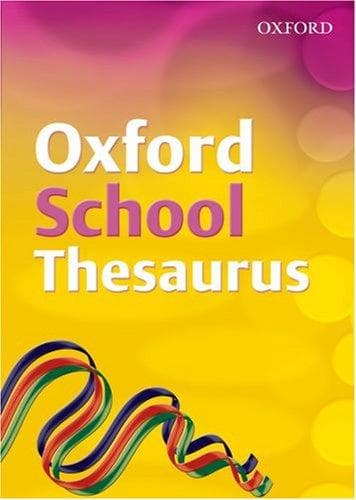 Tapa de Oxford School Thesaurus