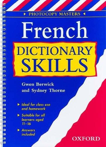 Tapa de French dictionary skills