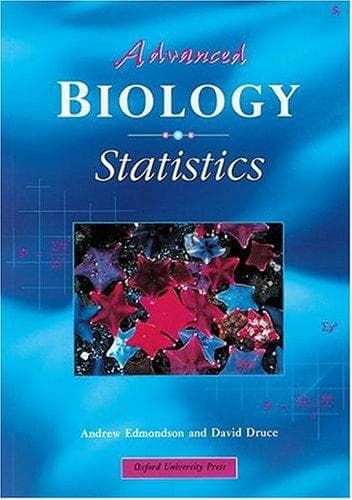 Tapa de Advanced biology statistics