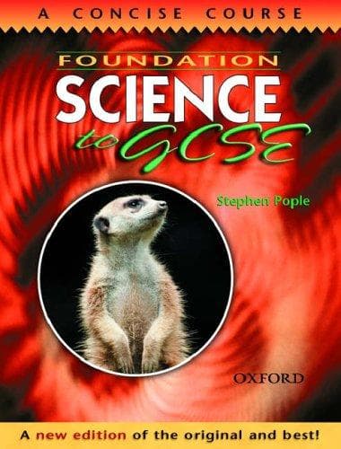 Tapa de Foundation Science to GCSE