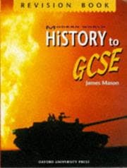 Tapa de Modern World History to GCSE (History)