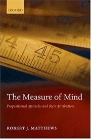 Tapa de The measure of mind