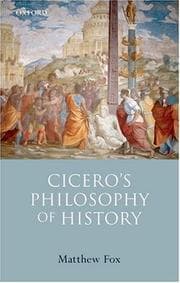 Tapa de Cicero's philosophy of history