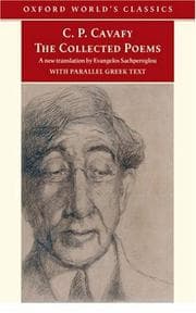 Tapa de COLLECTED POEMS; TRANS. BY EVANGELOS SACHPEROGLOU