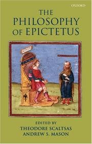 Tapa de The philosophy of Epictetus