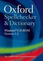 Tapa de Oxford Spellchecker and Dictionary