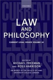 Tapa de Law and philosophy