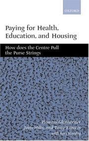 Tapa de Paying for health, education, and housing