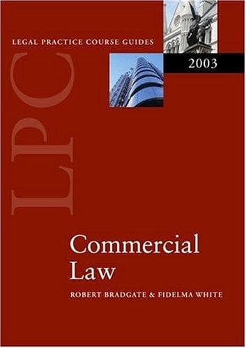 Tapa de Commercial Law 2003
