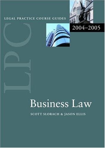 Tapa de Lpc Business Law