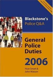 Tapa de General Police Duties 2006