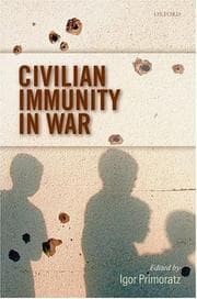 Tapa de Civilian Immunity in War