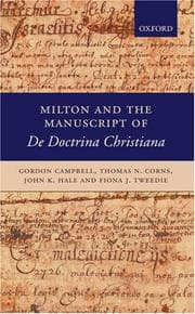 Tapa de Milton and the manuscript of De doctrina Christiana