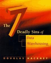 Tapa de Seven Deadly Sins of Data Warehousing