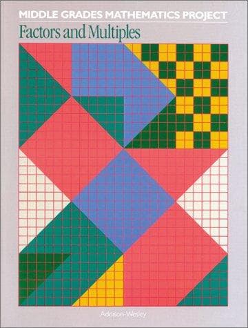 Tapa de Factors and Multiples (Middle Grades Mathematics Project)