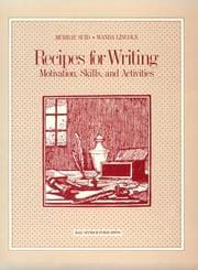 Tapa de Recipes for writing