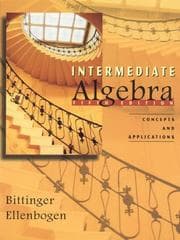 Tapa de Intermediate Algebra : Concepts and Applications and Student Solutions Manual National Package