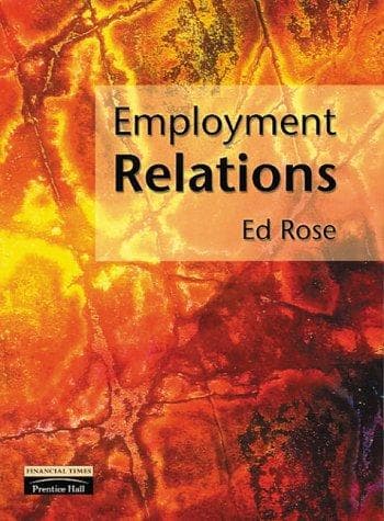 Tapa de Mr. Ed Rose Industrial Relations