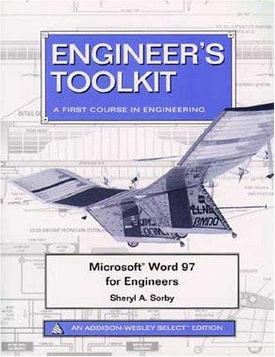 Tapa de Microsoft Word 97 for Engineers