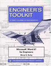 Tapa de Microsoft Word 97 for Engineers