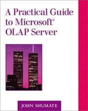 Tapa de A Practical Guide to Microsoft(R) OLAP Server