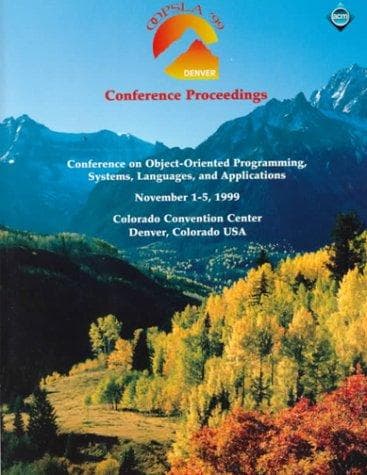 Tapa de OOPSLA `99 Conference Proceedings