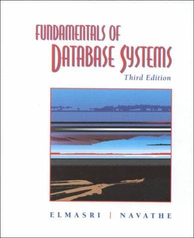 Tapa de Fundamentals of Database Systems 3/e with Oracle Programming