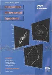 Tapa de Interactive Differential Equations