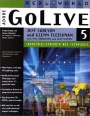 Tapa de Real world Adobe GoLive 5