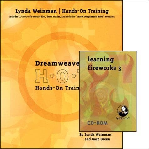 Tapa de Dreamweaver 3/Fireworks 3 Hands-on Training Bundle