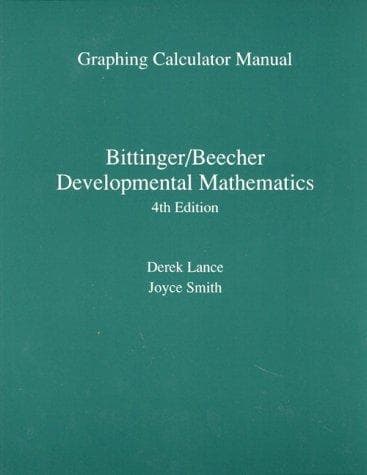 Tapa de Developmental Mathematics Graphing