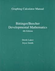 Tapa de Developmental Mathematics Graphing